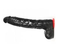 Fallo maxi big dildo vaginale anale enorme nero con ventosa plumbing paul
