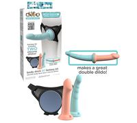 Fallo indossabile con ventosa dildo anal strapon vaginale realistico in silicone