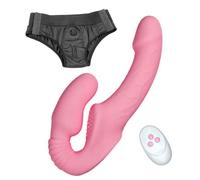 Fallo Indossabile Per Uomo Doppia Penetrazione Doppio Strapon. Anale. Cintura Con X Strap on Coppie Donna Donne Mutanda Vibrante Xxl Coppia Vibro Clitoride Vibrazione Realistico Piccolo,#10