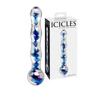 Fallo liscio in vetro dildo glass trasparente vaginale anale stimolatore piccolo