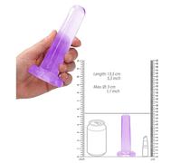 Fallo liscio vaginale mini dildo con ventosa piccolo pene finto classico anale