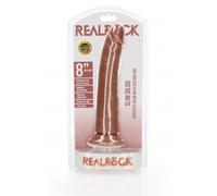 Fallo maxi tan slim REALISTIC DILDO without Balls WITH SUCTION CUP - 8''/ 20,5 C