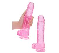 Fallo maxi vaginale dildo realistico anale grande pene finto XXL con ventosa big