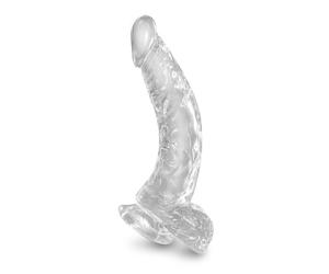 Fallo naturale con ventosa 7,5" | Forma realistica | King Cock Clear 1