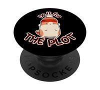 Fallo per la trama del meme del gatto Branwell Hearthloom PopSockets PopGrip Adesivo