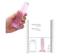 Fallo piccolo anale dildo liscio classico vaginale mini pene finto con ventosa