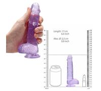 Fallo piccolo anale realistico mini dildo pene vaginale con ventosa e testicoli