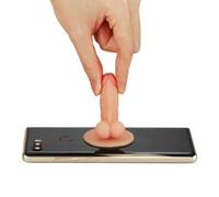 Fallo piccolo realistico con ventosa mini dildo morbido scherzo divertente pene