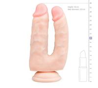 Fallo realistico con ventosa dildo doppio vaginale anale maxi mini sex toy