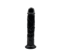 FALLO REALISTICO DILDO 8,5" GRANDE CON VENTOSA NERO LOVING JOY DA 21,5 CM