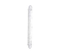 FALLO REALISTICO DILDO DOPPIO A DOPPIA ESTREMITA' 18" TRASPARENTE SEX TOYS VAGIN