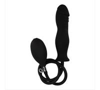 FALLO REALISTICO DILDO GONFIABILE 6" NERO SEX TOYS ANALE VAGINALE LOVING JOY DA
