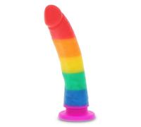 Fallo realistico dildo vaginale anale in silicone morbido pene finto con ventosa