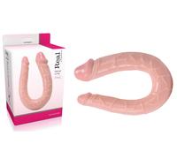Fallo realistico doppio Double dildo real rapture u-shaped realistico vaginale a