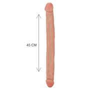 Fallo realistico doppio Double Dong 18 Inch