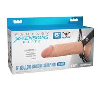 X-TENSION Elite - Dildo vuoto strap-on (naturale)