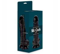 Fallo realistico non vibrante colore nero 28 cm diametro 7 cm