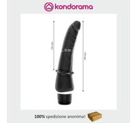 fallo realistico pene piccolo vibrante vibratore anale vaginale in silicone 17cm