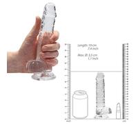 Fallo realistico piccolo vaginale dildo con ventosa e testicoli mini pene anale