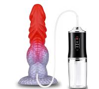 Fallo Realistico Silicone Morbido Con Vibrazione Dildo Eiaculante,#5 | Didol Donne Grande Vibrante Fallo Silicone Morbido Con Vibrazione Vibranti Grosso Dido Eiaculatore Automatico Elettrico,#5
