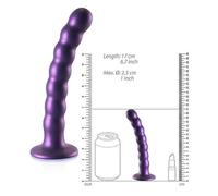 Fallo vaginale a sfere piccolo dildo anale con ventosa indossabile in silicone