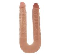 GET REAL - DOPPIO DONG 40 CM PELLE