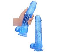 Fallo vaginale XXL realistico grande dildo anale big pene finto con ventosa maxi