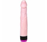 Fallo Vibratore ANALLERGICO Vaginale Anale Realistico Dildo Naturale Sextoy 22.5