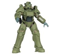 Fallout 76 Gaming Edition Action Figure T-45 Military Armor (Red Platinum Editio