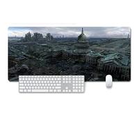 Fallout 76 Tappetino Mouse Gaming, Grande Anime Mouse Pad XXL 900x400mm Confortevole, Lavabile, 3mm Antiscivolo Tappetino Scrivania Supporto per Ufficio Computer, Adatto per computer e PC, J