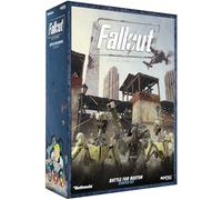Fallout: Factions - Battle for Boston Starter Set - RPG Skirmish Game Accessori, Rulebook, Miniature, Punch-Out Terrain, Battle Map, Dadi
