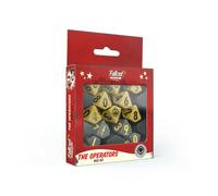 Modiphius Entertainment: Fallout Factions: Dice Sets - The Operators - 12 Engrav