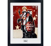 Merchandising Fallout 4: Gb Eye - Nuka Cola (Framed Print 30x40 Cm / Stampa In C