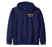 Fallout Front and Back Vault-Tec Vault Suit 33 TV Show Felpa con Cappuccio