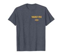 Fallout Front and Back Vault-Tec Vault Suit 33 TV Show Maglietta