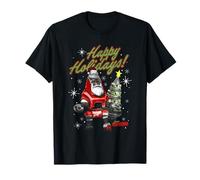 Fallout Happy Holidays from Santatron Christmas Video Game Maglietta