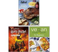 Fallout [Hardcover], The Unofficial Harry Potter Cookbook, Vegan Cookbook For Beginners 3 Books Collection Set