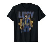 Fallout Lucy MacLean Halftone Vault 33 TV Show Maglietta
