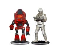 Toynk Fallout Nukatron e Synth - Set di 2 mini figure da 7,6 cm, per adulti, inc