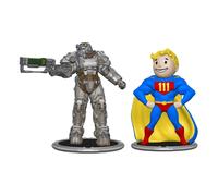Fallout Mini Figures 2-Pack Set C T-60 & Vault Boy (Power) 7 cm