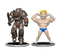 Fallout Mini Figures 2-Pack Set E Raider & Vault Boy (Strong) 7 cm