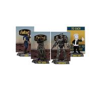 Fallout Movie Maniacs PVC Statue 4-Pack Lucy, Maximus, The Ghoul & Vault Boy ...