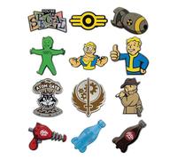 Fallout Mystery Pins Volume 2 - Scatola CDU con 12 spille per email da collezione, con licenza ufficiale per giocatori, fan e collezionisti