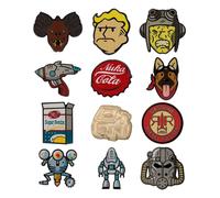 Fallout Mystery - Set di spille in metallo, misura unica, confezione singola, On