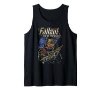 Fallout New Vegas Ranger Vintage Distressed Video Game Canotta