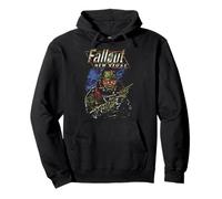 Fallout New Vegas Ranger Vintage Distressed Video Game Felpa con Cappuccio