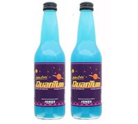 Fallout Nuka-Cola Quantum Jones Soda Ufficiale Bacca Aromatizzati Bere 2PK Fili