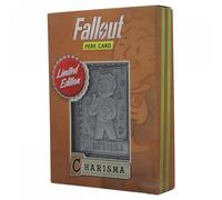 Fallout Perk Card Charisma Limited Edition Fanattik Bethesda Nuovo Originale