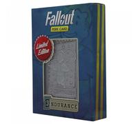 Fallout Perk Card Endurance Limited Edition Fanattik Bethesda Nuovo Originale