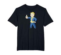 Fallout - Ragazzo della Cripta Maglietta, Uomo Taglie Grandi, Nero, 5X Tall